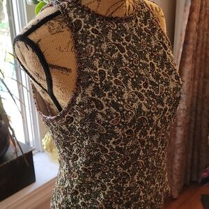 Adrianna Papell Ocassions beaded formal tank top